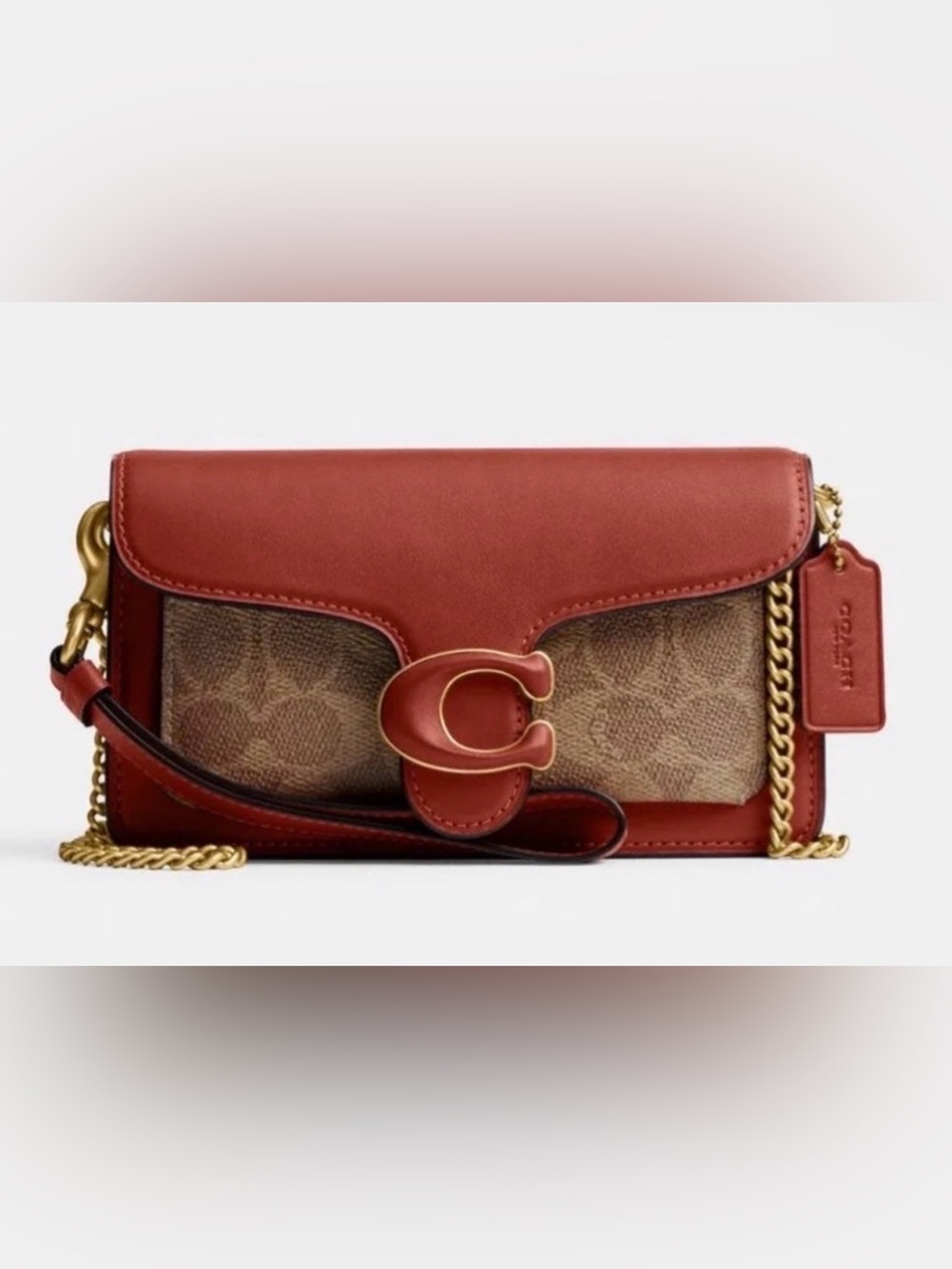 Tabby Wristlet In Signature Canvas - Picture 3 of 11